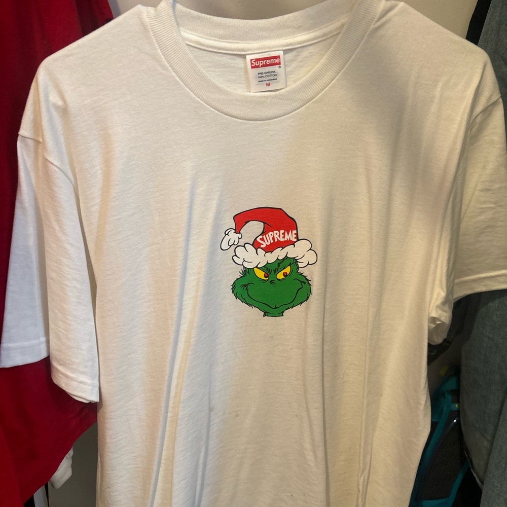 Supreme Grinch White Tee